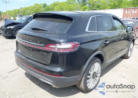 2019 Lincoln Nautilus Black Label z USA, uszkodzony, nr VIN 2LMPJ9JP0KBL46286